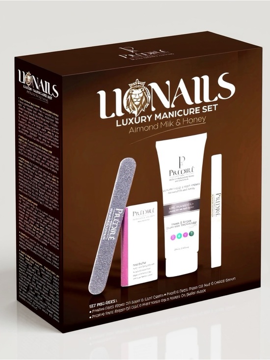 Predire Paris Other - PREDIRE PARIS
Lionails Luxury Manicure Set | Almond Milk and Honey 4-Piece Set